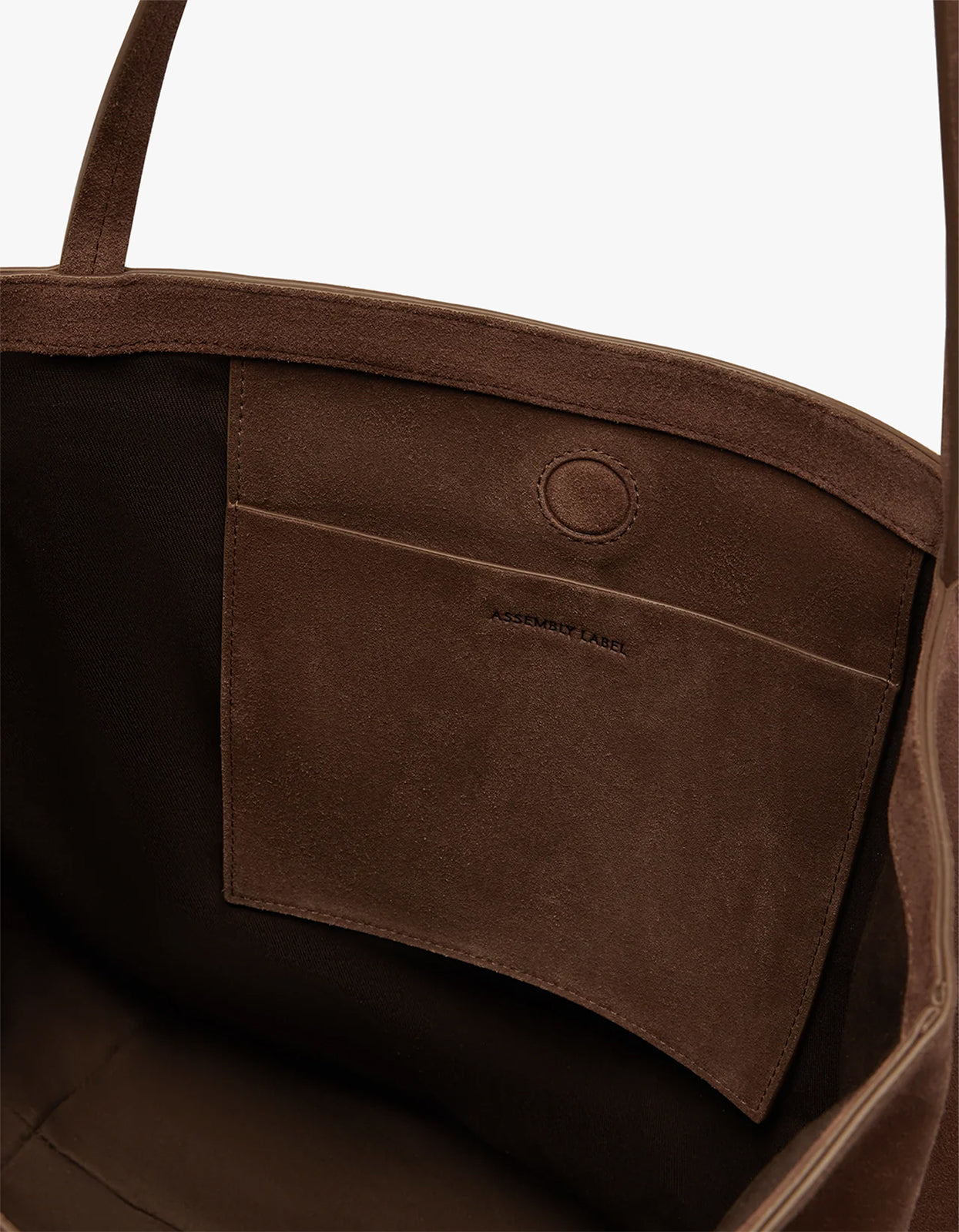 Paige Suede Tote Bag - Amaro