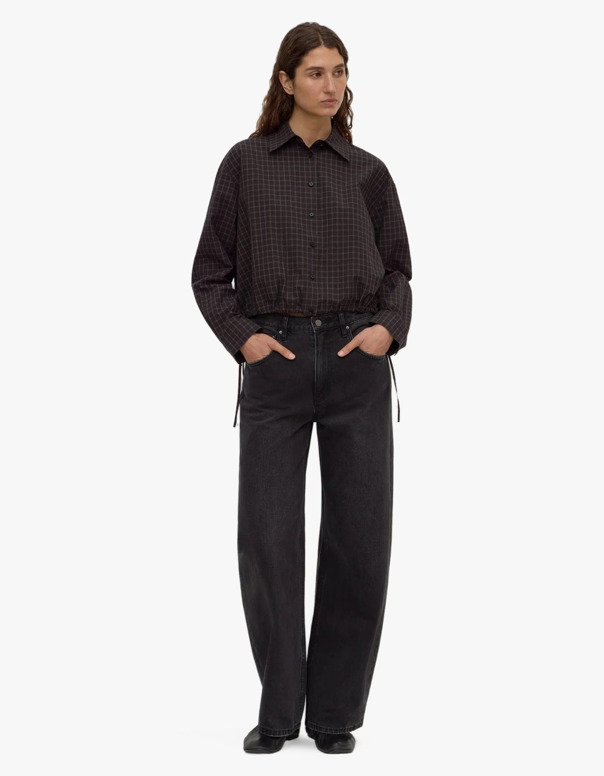 Eddie Check Shirt - Brown/Black