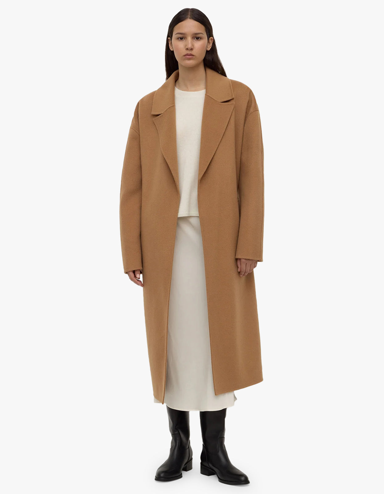 Ivy Wool Coat - Camel