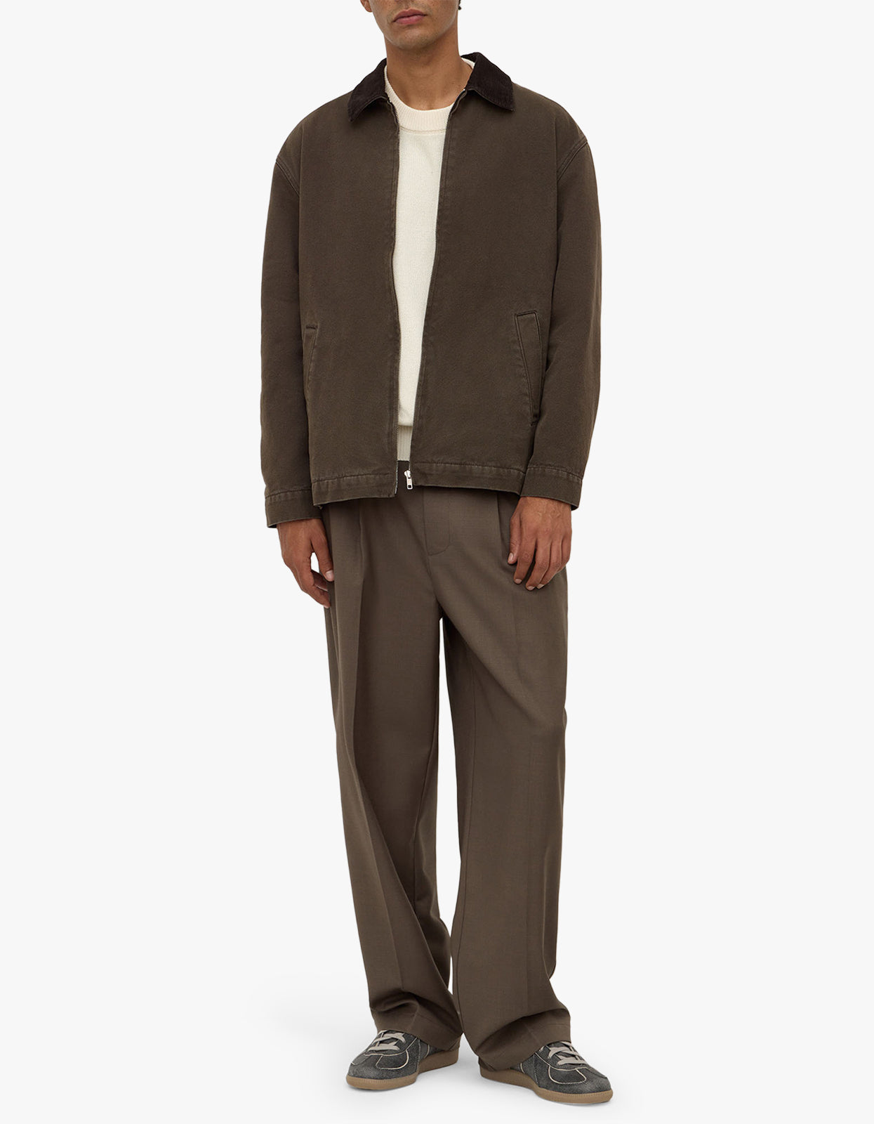 Joey Cotton Jacket - Espresso