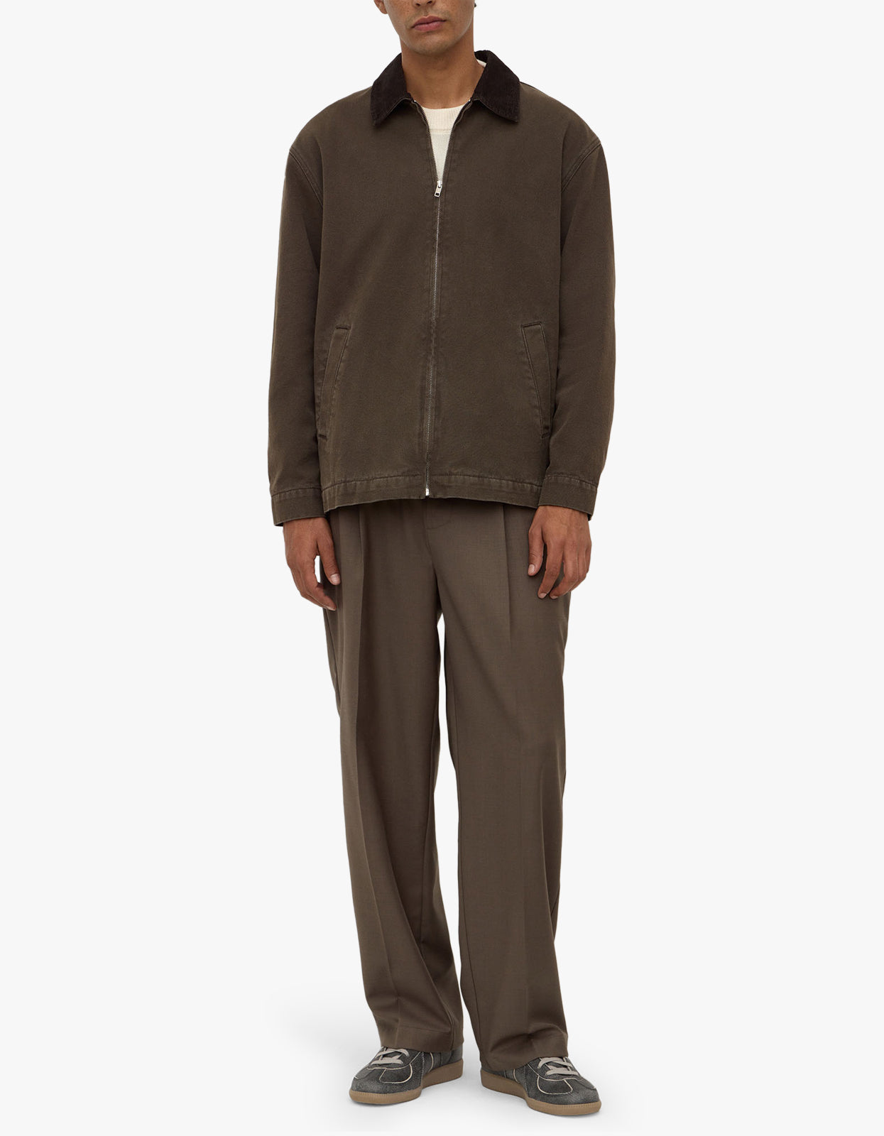 Joey Cotton Jacket - Espresso