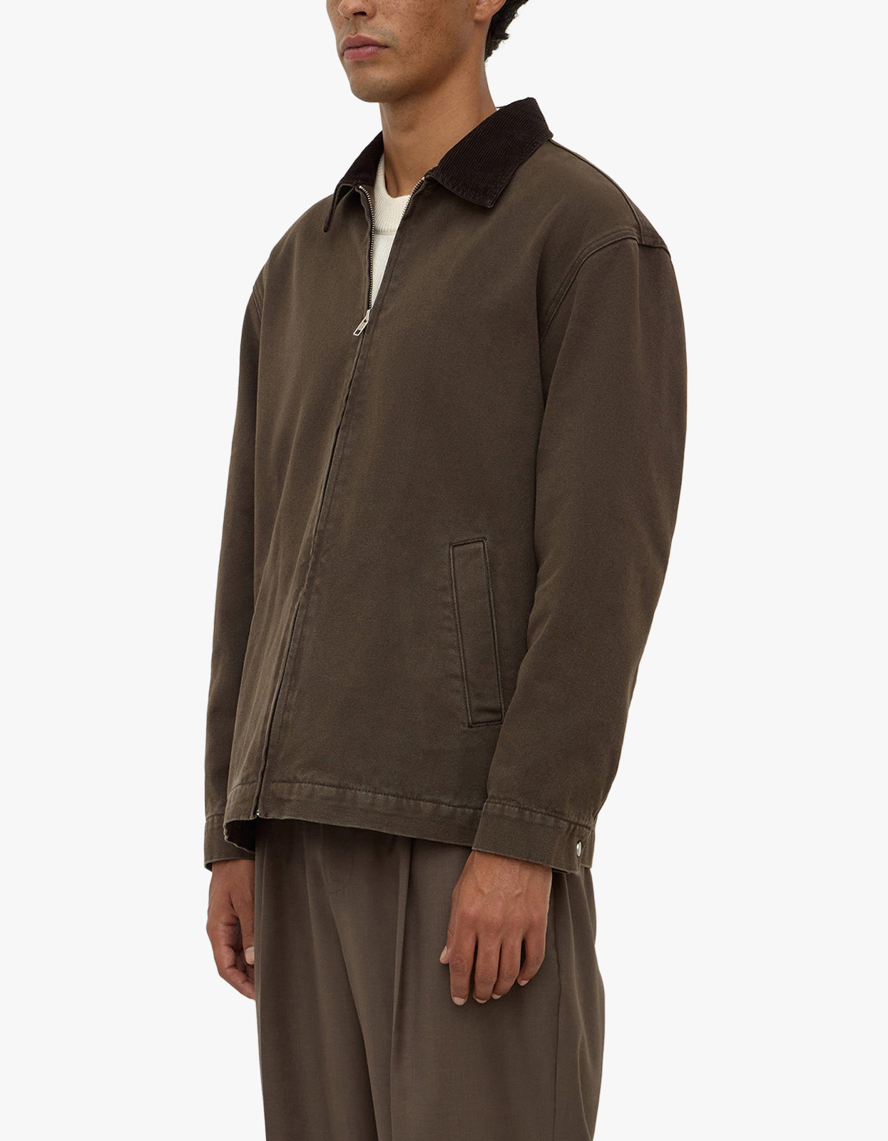 Joey Cotton Jacket - Espresso