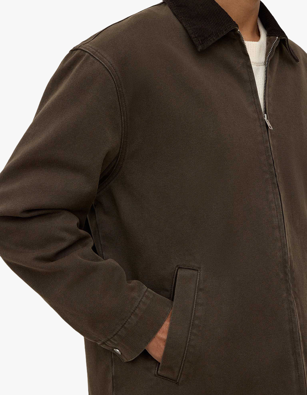 Joey Cotton Jacket - Espresso