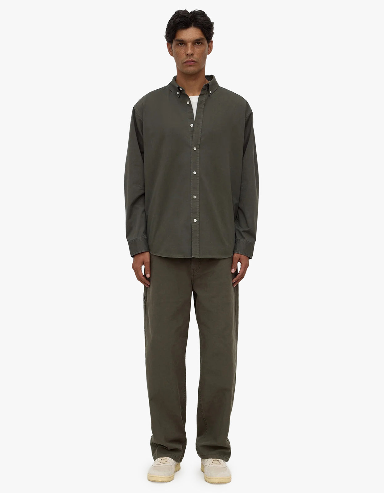 Maclean Long Sleeve Shirt - Moss