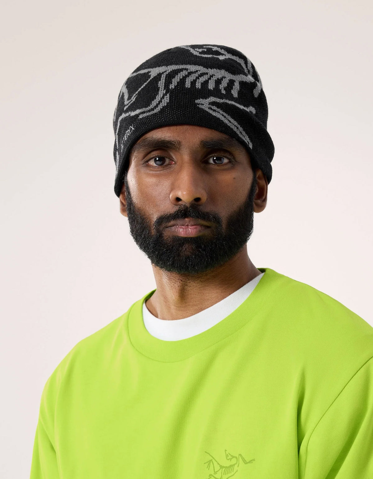 Bird Head Toque - Black/Void