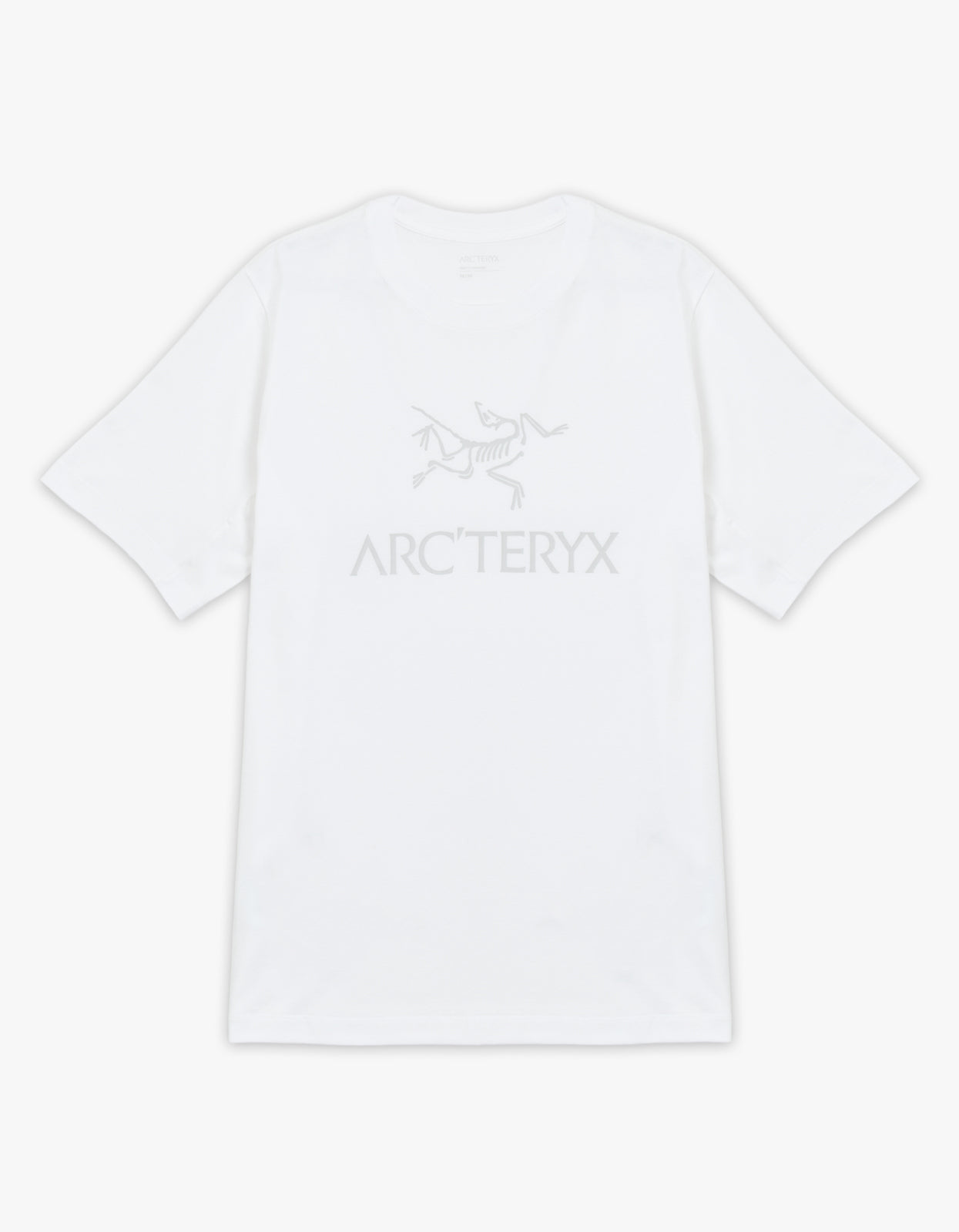 M Arc Word Logo S/S T Shirt - White Light/Solitude