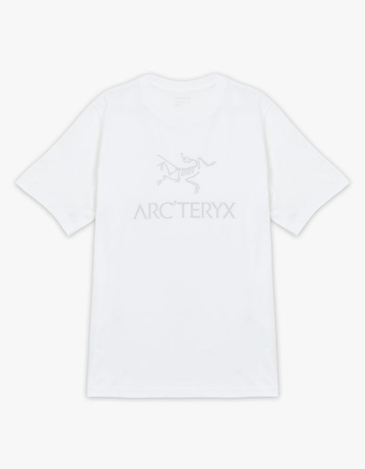 M Arc Word Logo S/S T Shirt - White Light/Solitude