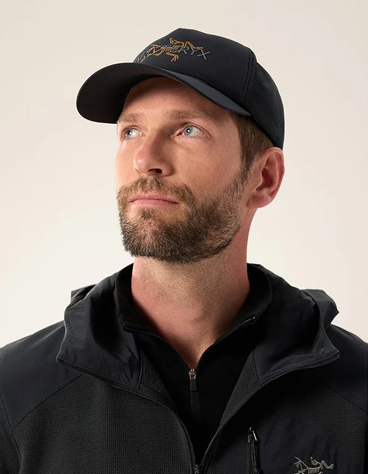 Bird Word Trucker Hat - 24K Black