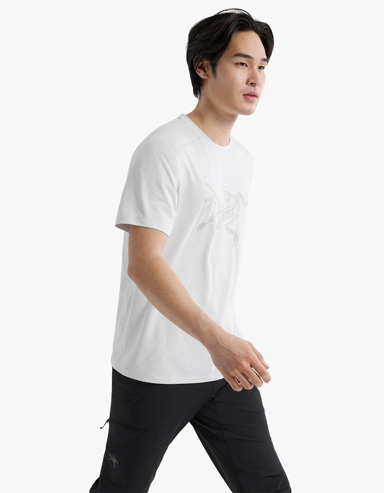 Cormac Logo S/S T Shirt - Atmos Heather