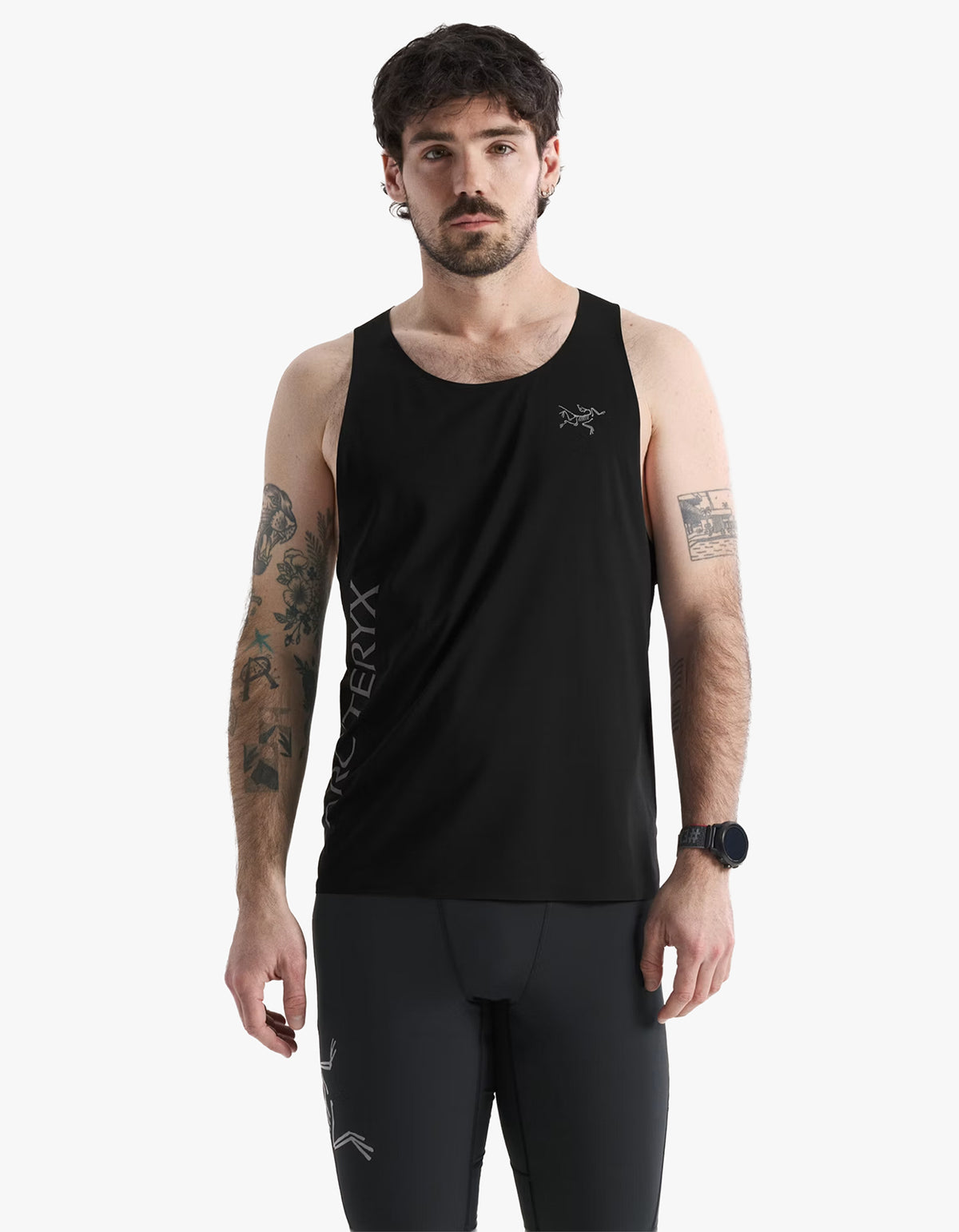 Norvan Downword Logo Tank Mens - Black