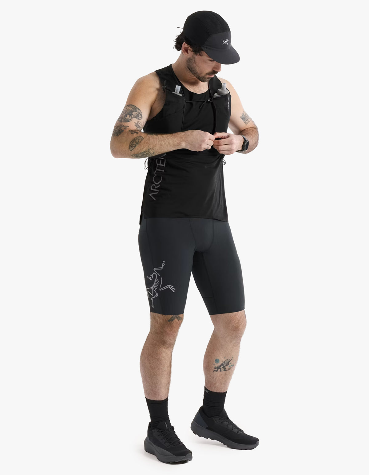 Norvan Downword Logo Tank Mens - Black