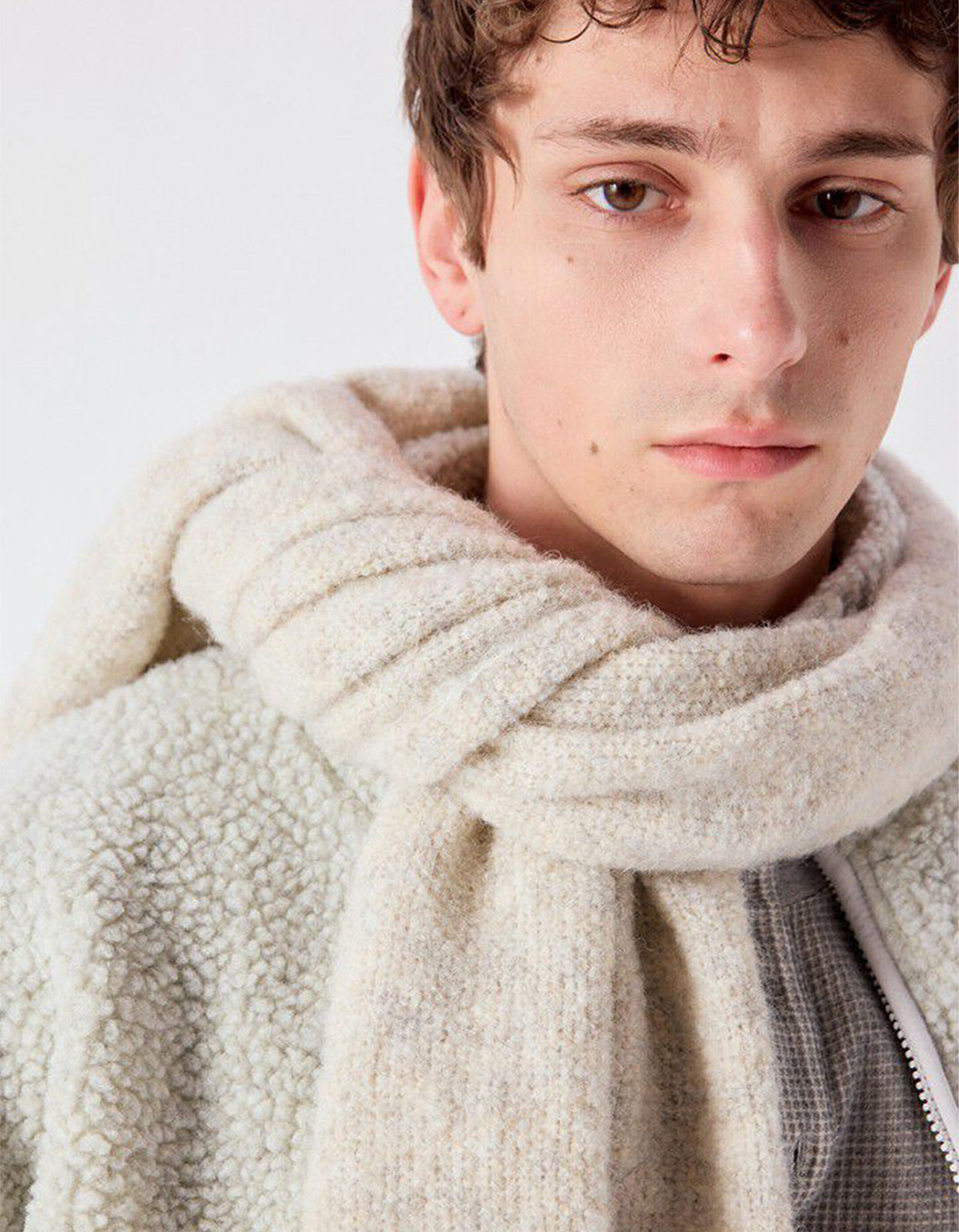 East Scarf - Snow Melange
