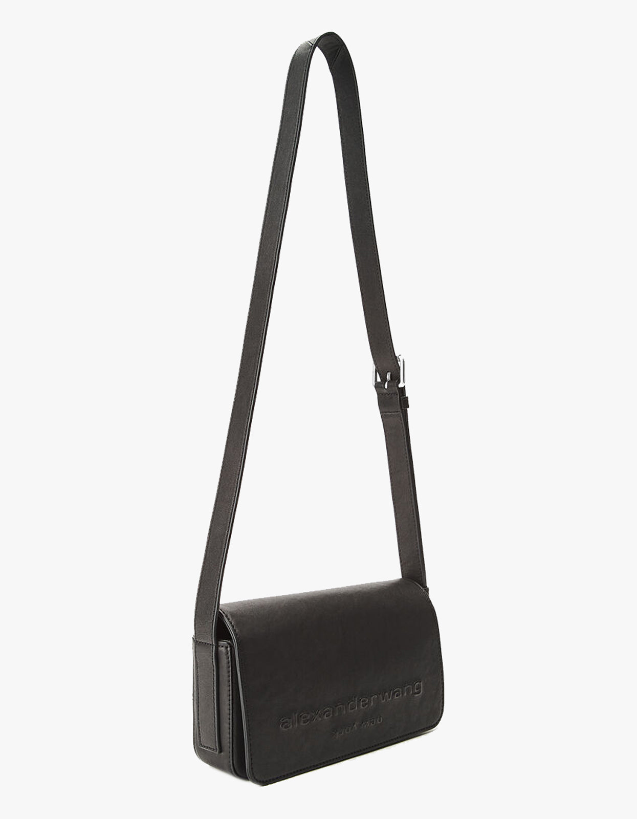 Punch Flap Crossbody - Black