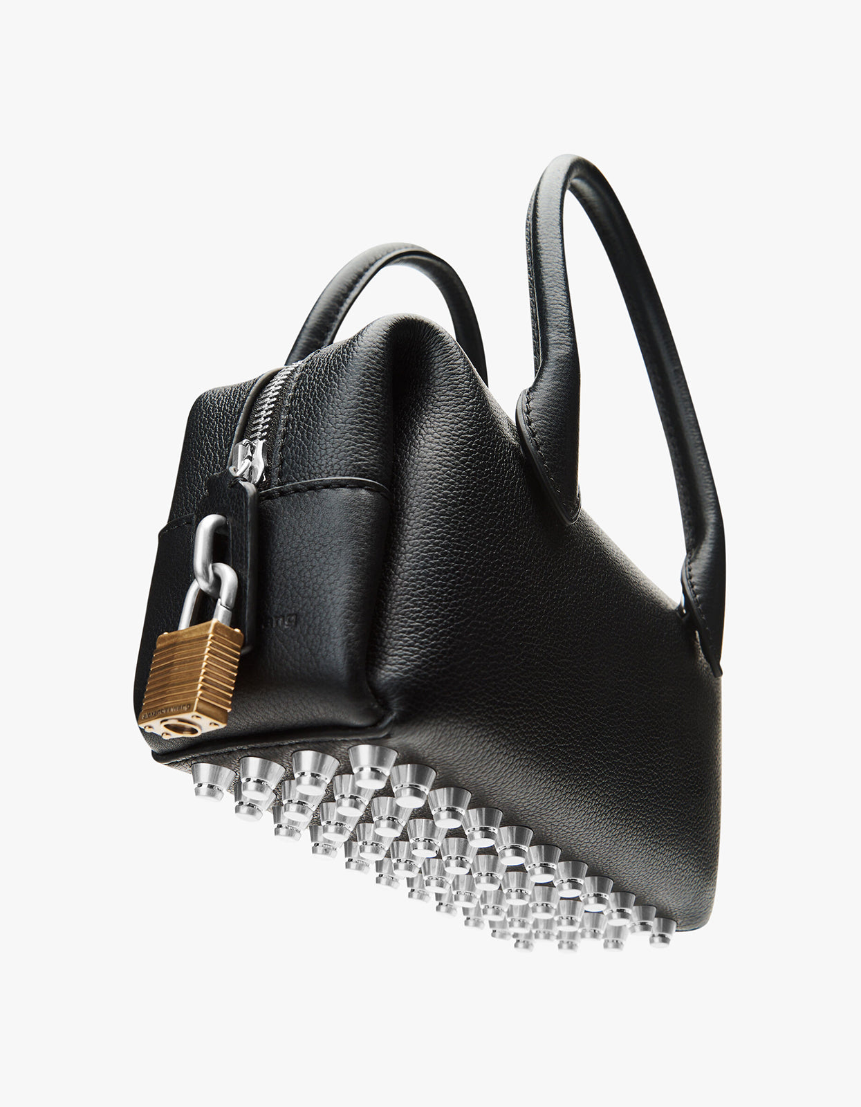 Small Roux Top Handle Bag - Black