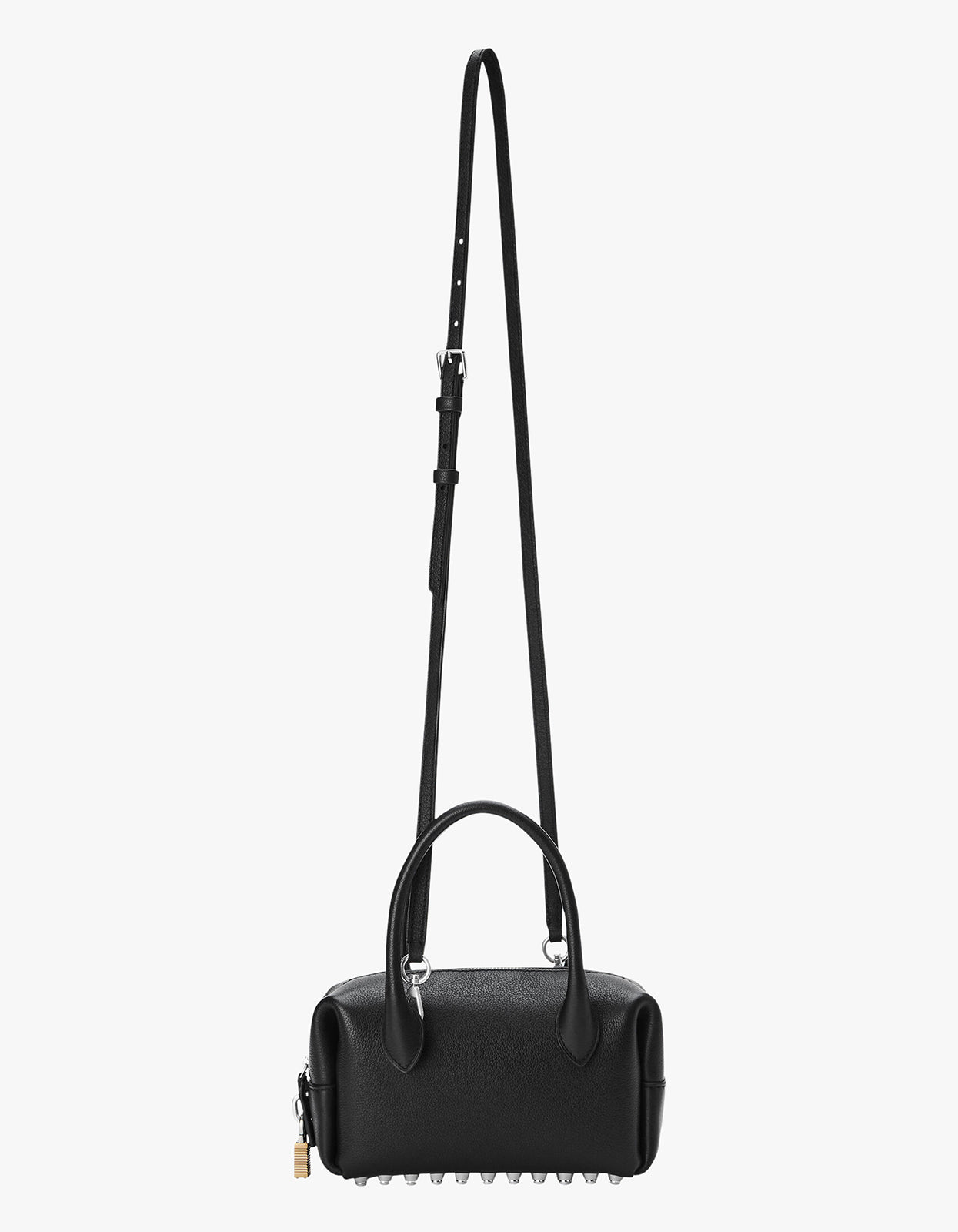 Small Roux Top Handle Bag - Black