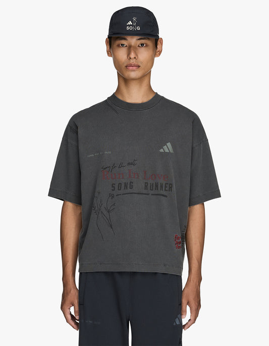 Adidas X SFTM T-Shirt - Utility Grey
