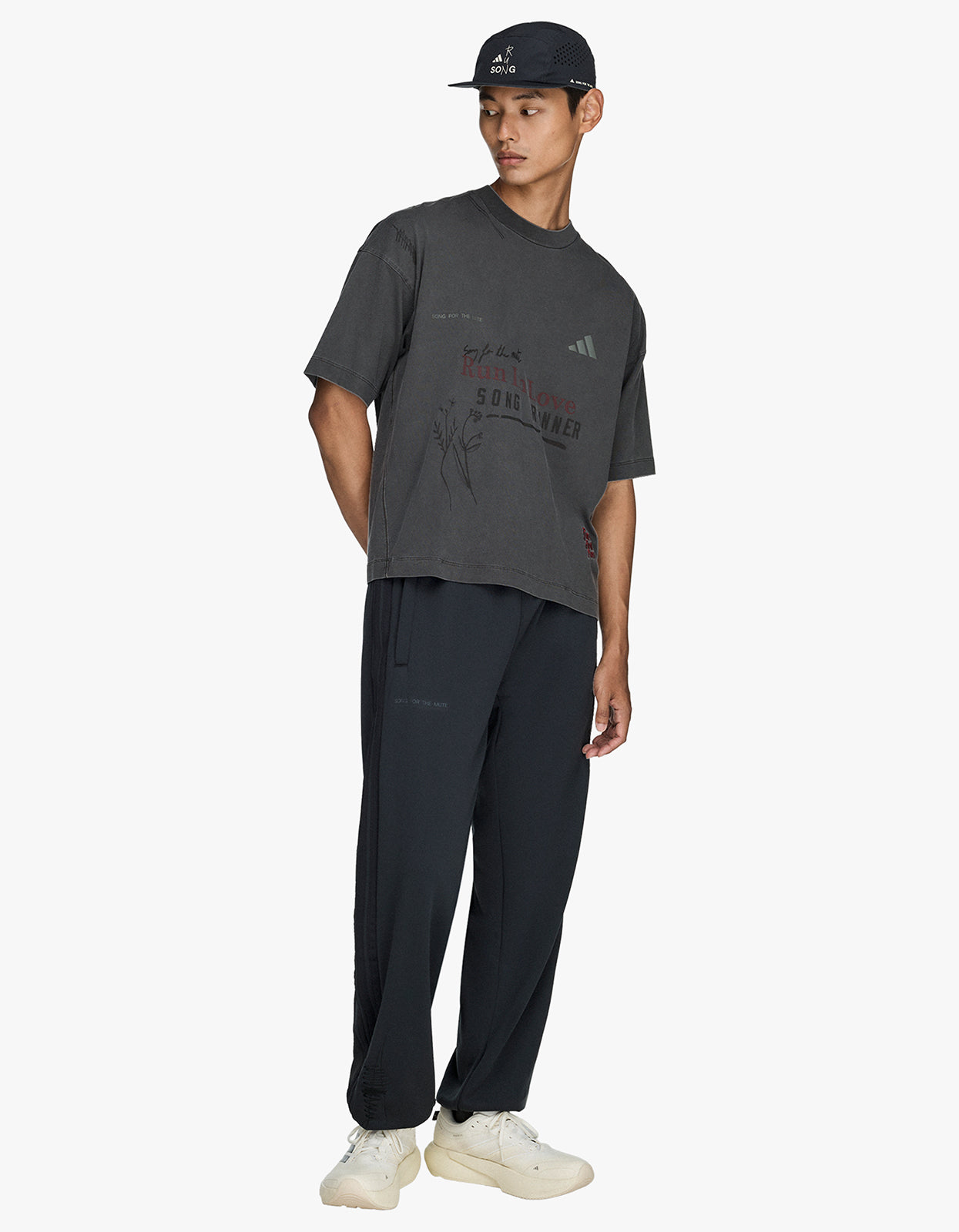 Adidas X SFTM T-Shirt - Utility Grey