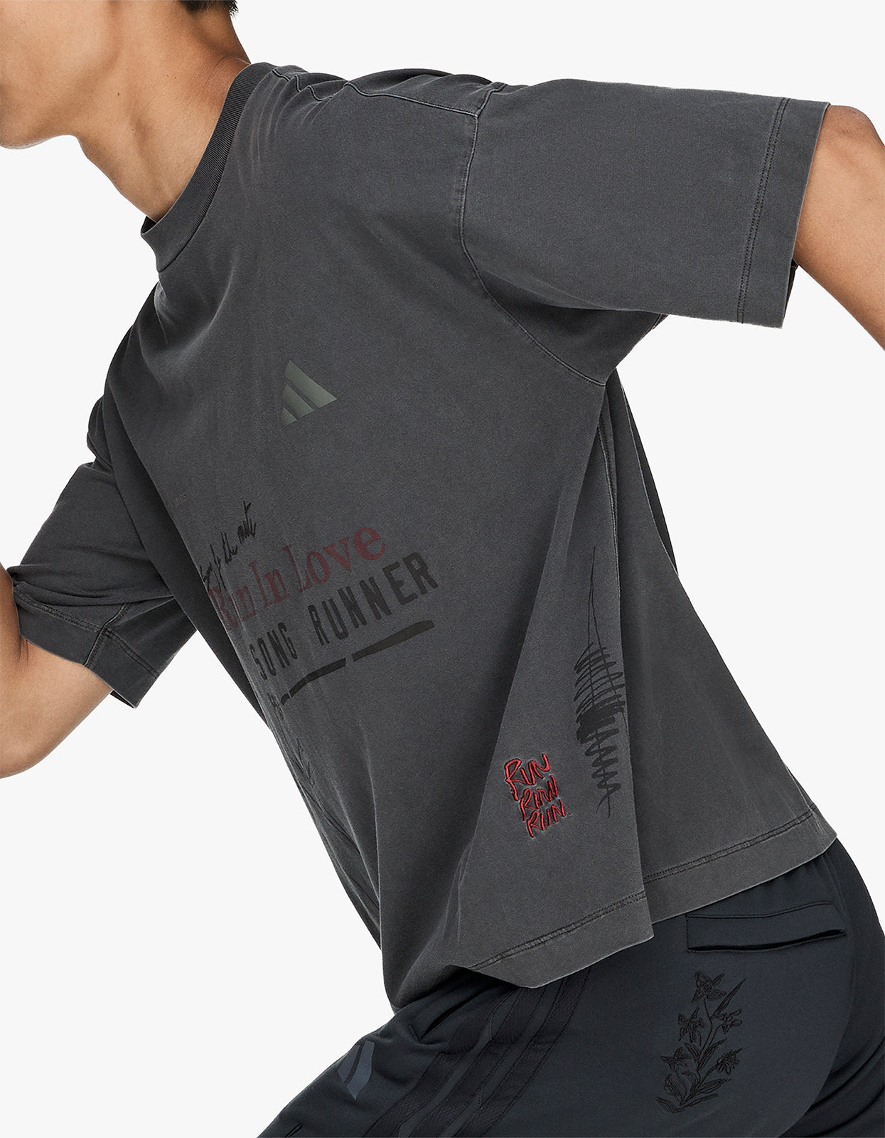 Adidas X SFTM T-Shirt - Utility Grey