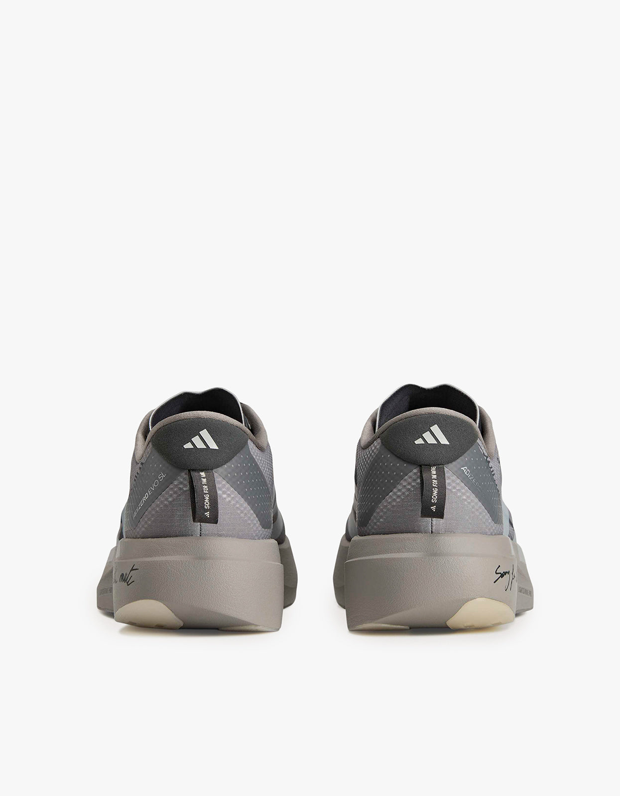 Mens Adidas X SFTM Adizero EVO SL Woven Sneaker - Clear Granite/Grey One/Grey Six