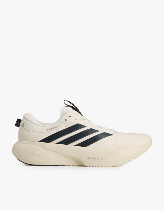 Mens Adidas X SFTM Supernova Rise 3 Sneaker - Cream White/Carbon/Cloud White