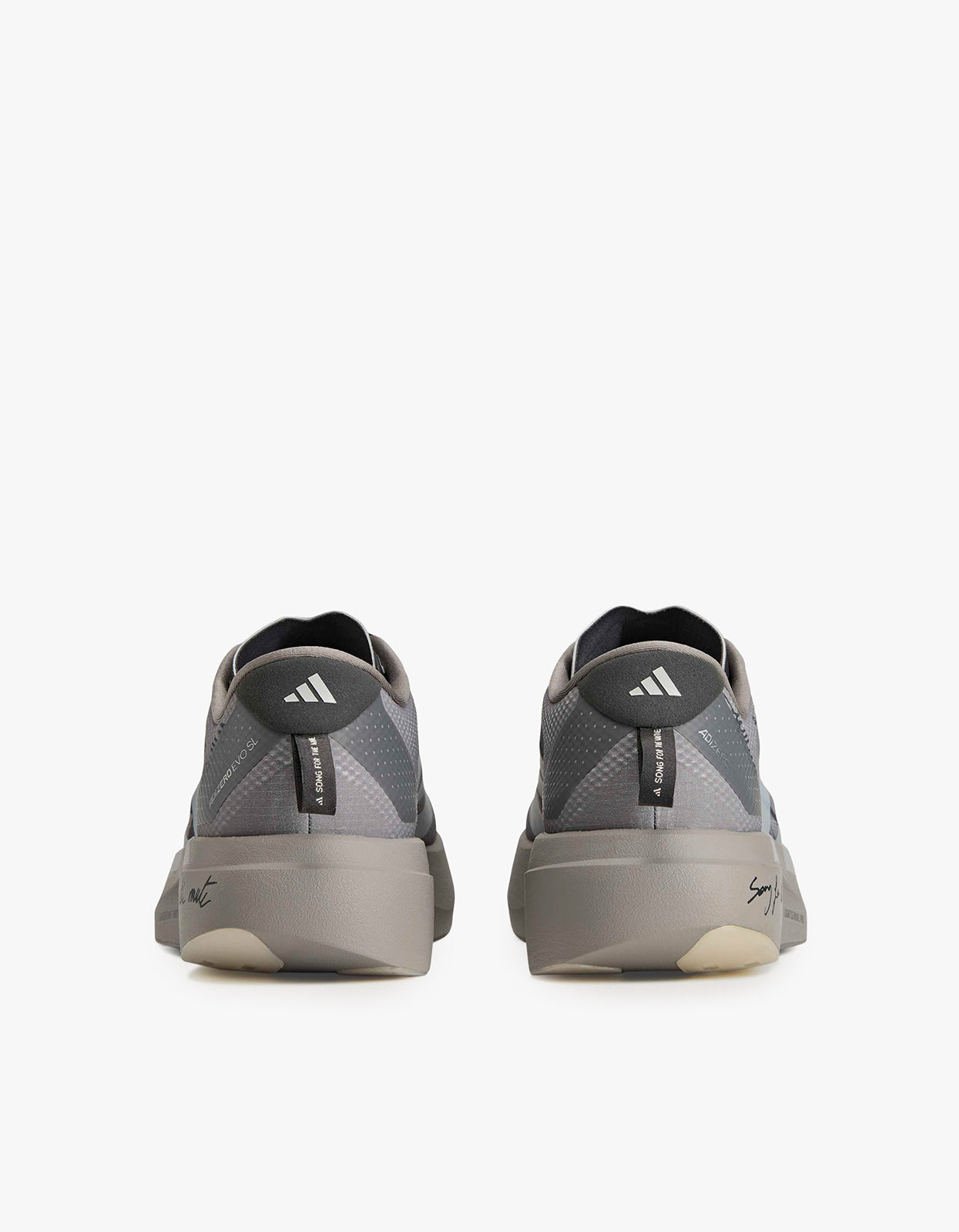Womens Adidas X SFTM Adizero EVO SL Woven Sneaker - Clear Granite/Grey One/Grey Six