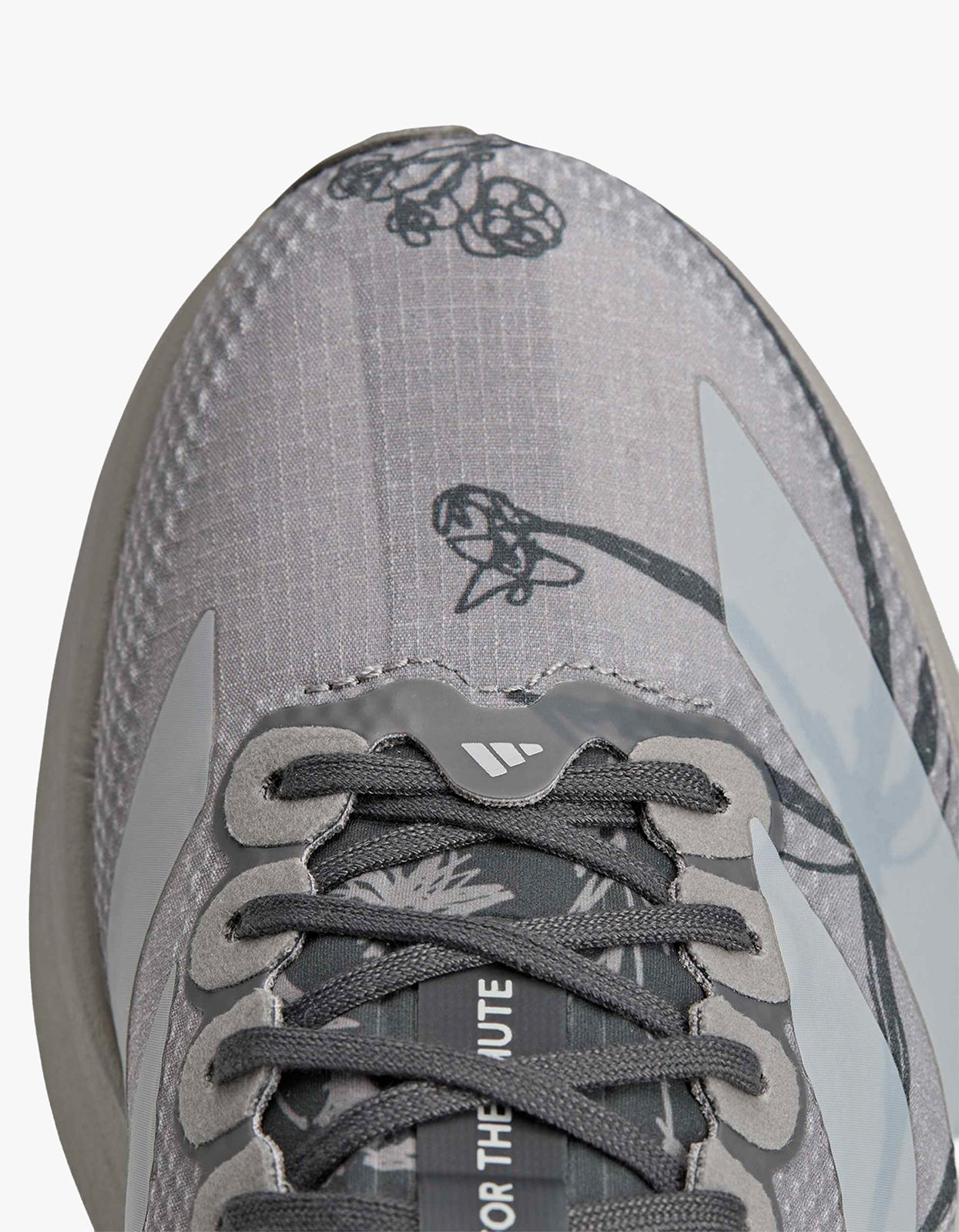 Womens Adidas X SFTM Adizero EVO SL Woven Sneaker - Clear Granite/Grey One/Grey Six