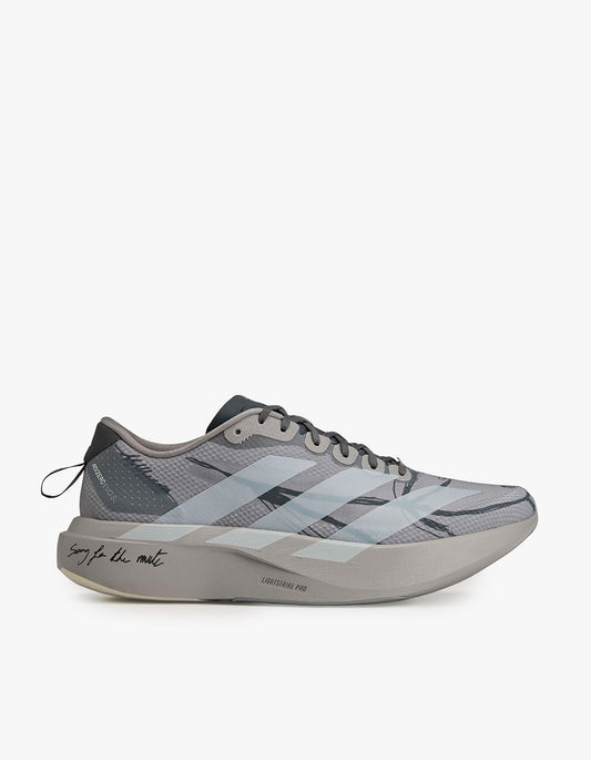 Womens Adidas X SFTM Adizero EVO SL Woven Sneaker - Clear Granite/Grey One/Grey Six