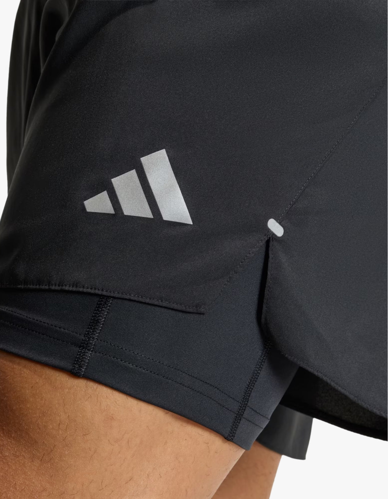 adi365 Running Essentials 2in1 Shorts - Black