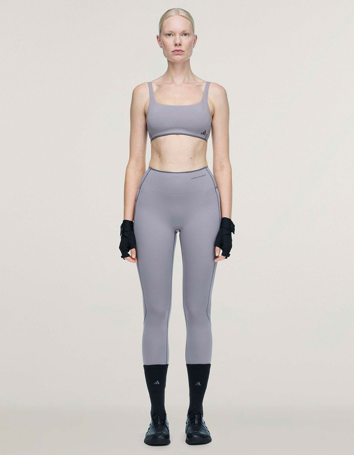 Adidas X Entire Studios Optime Training 7/8 Leggings - Dove Grey