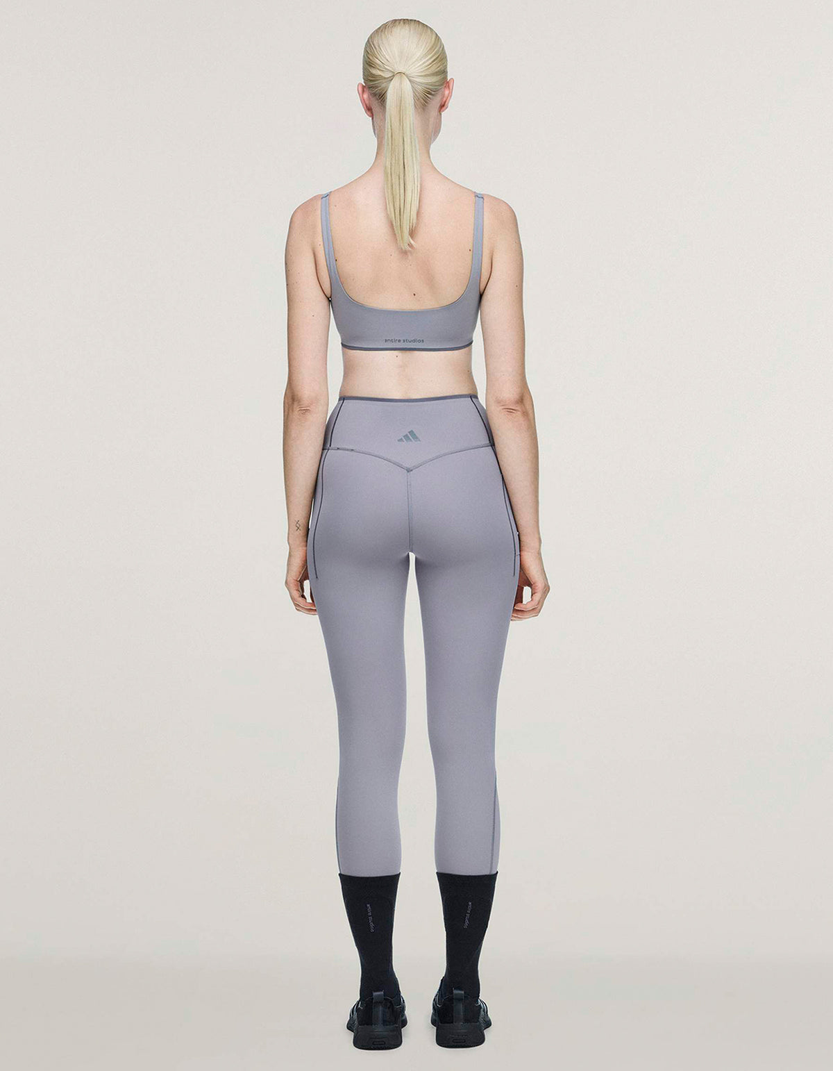 Adidas X Entire Studios Optime Training 7/8 Leggings - Dove Grey