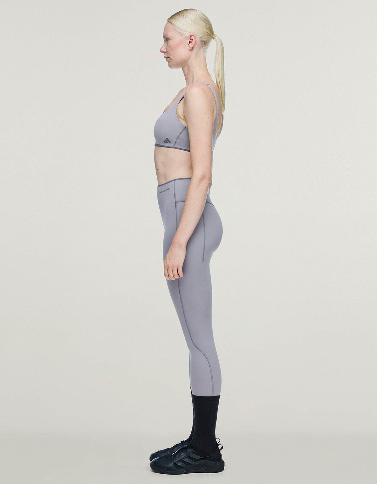 Adidas X Entire Studios Optime Training 7/8 Leggings - Dove Grey