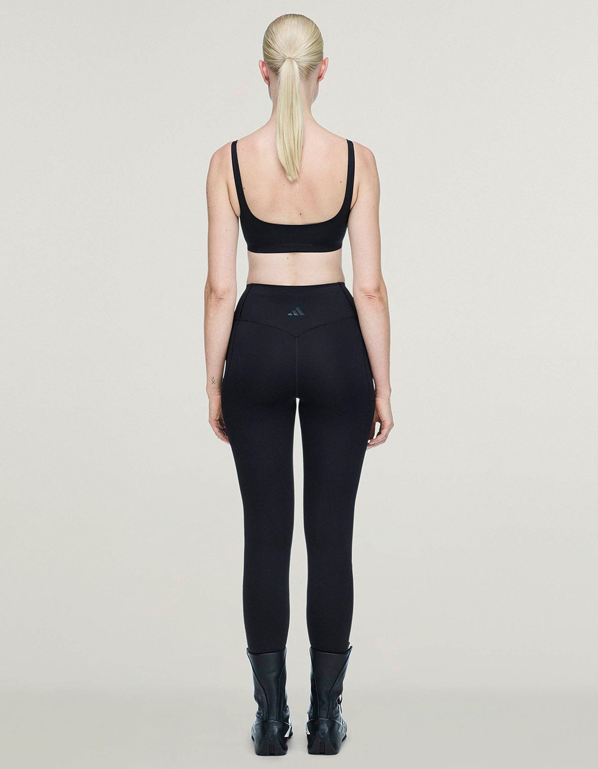 Adidas X Entire Studios Optime Training Low Support Bra - Black