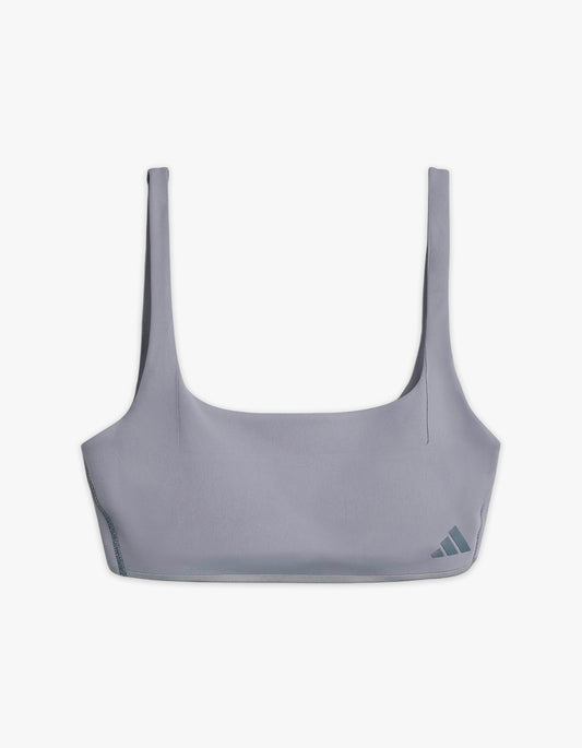 Adidas X Entire Studios Optime Training Low Support Bra - Dove Grey