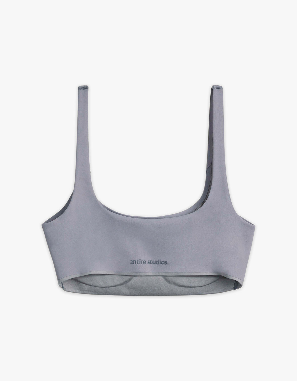 Adidas X Entire Studios Optime Training Low Support Bra - Dove Grey