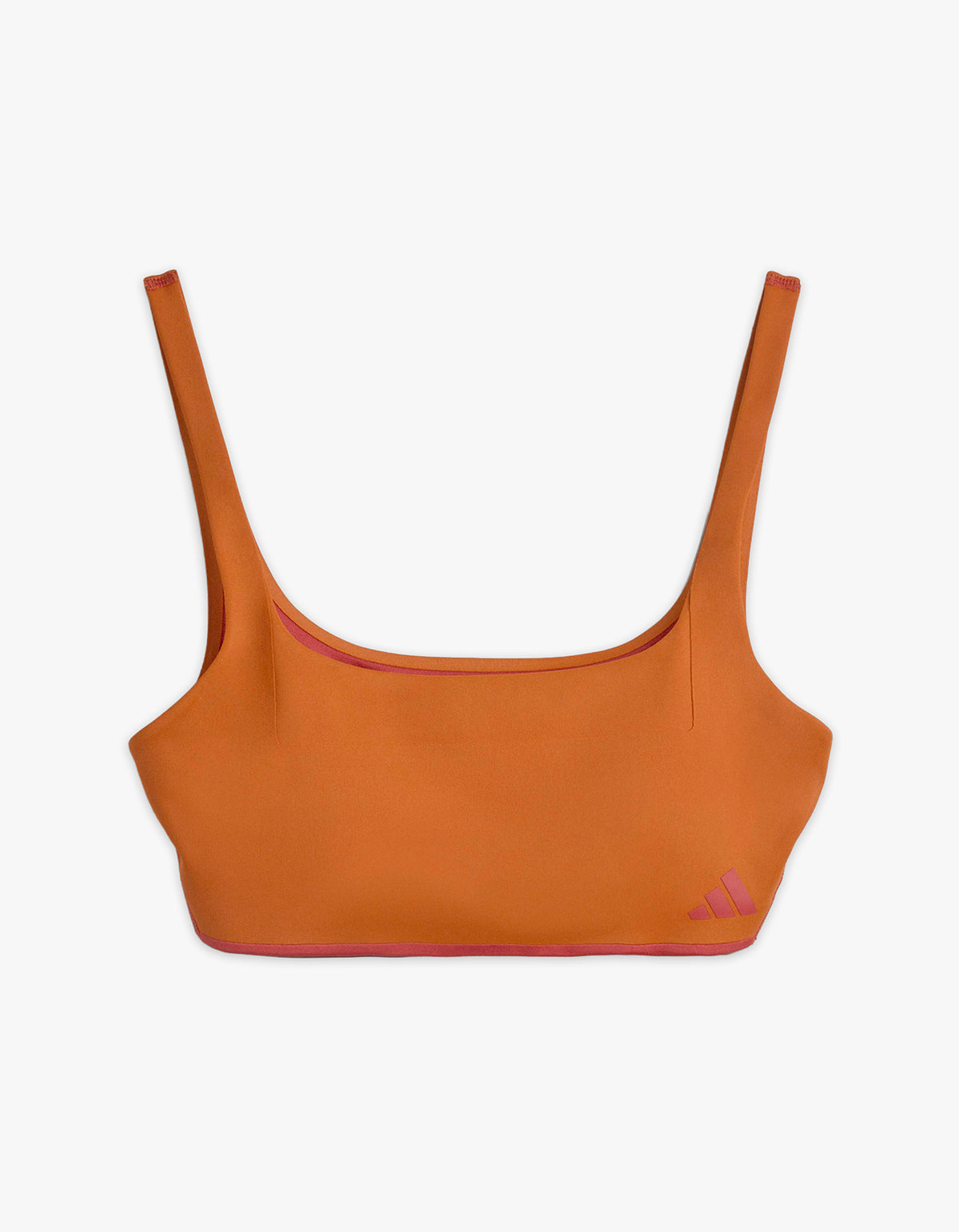 Adidas X Entire Studios Optime Training Low Support Bra - Fox Red