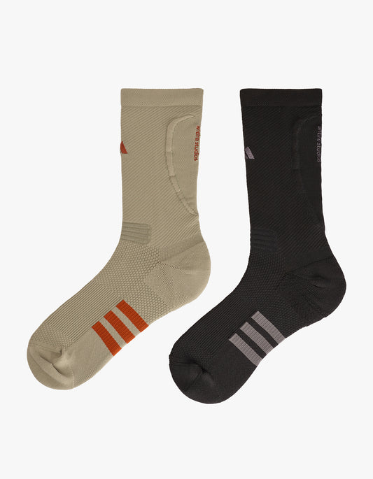 Adidas X Entire Studios Regular Socks 2-Pair-Socks - Black/Feather Grey