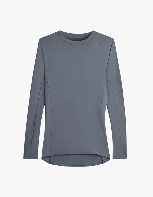 Adidas X Entire Studios Techfit Compression Training Long Sleeve - Granite