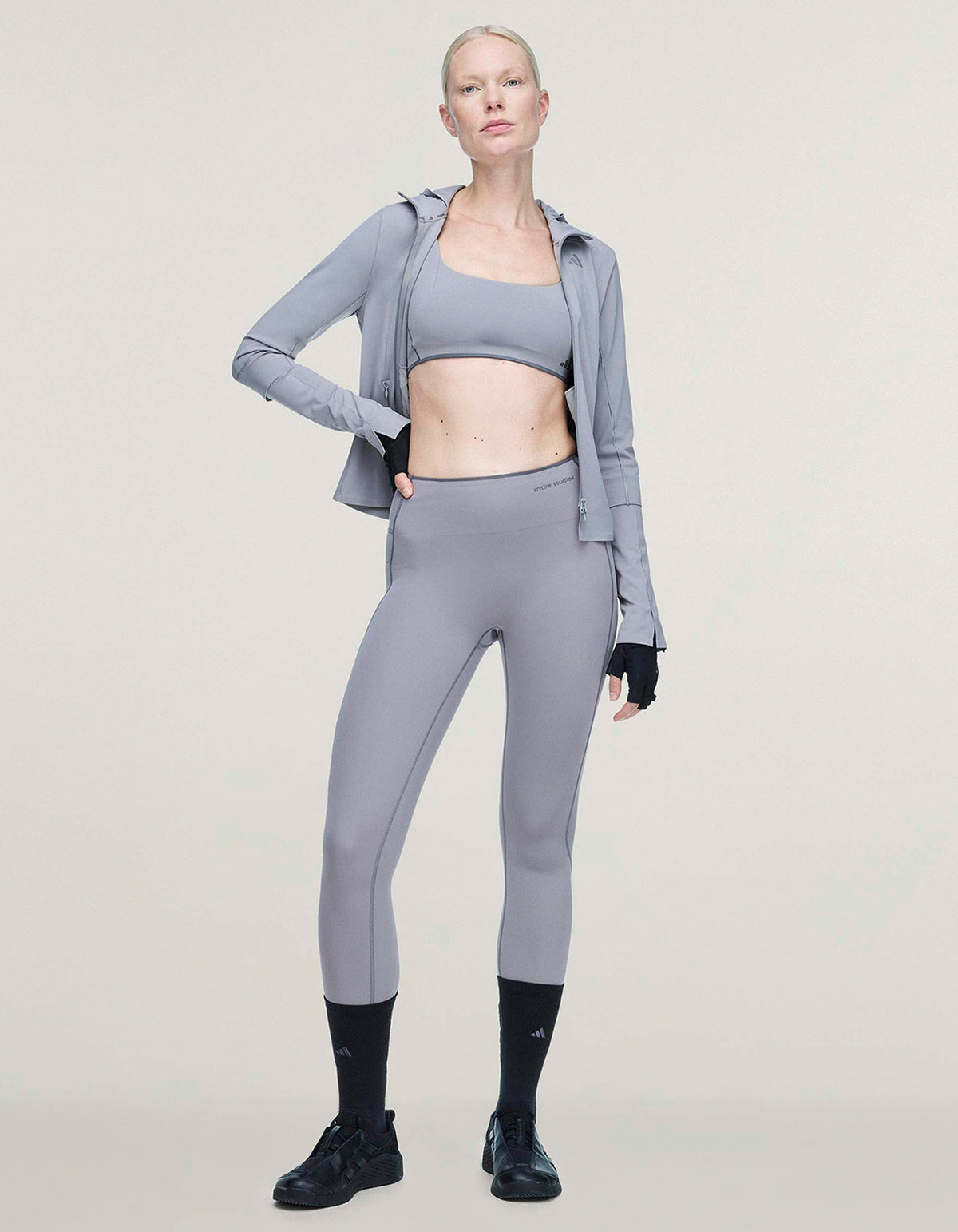 Adidas X Entire Studios Training Midlayer - Dove Grey