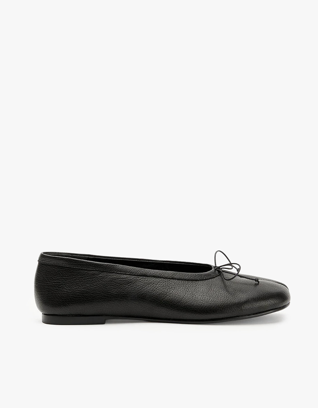 Lana Tabi Ballet Flat - Black Tumble