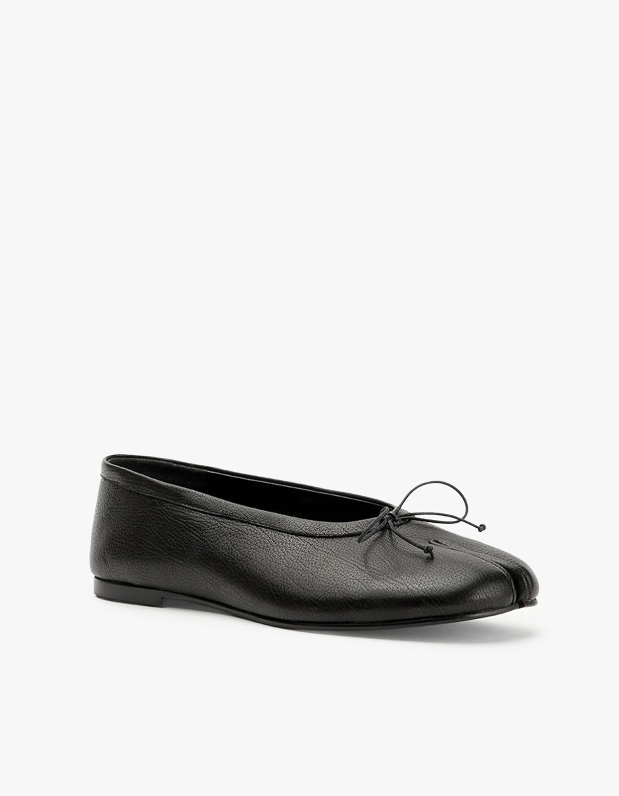 Lana Tabi Ballet Flat - Black Tumble