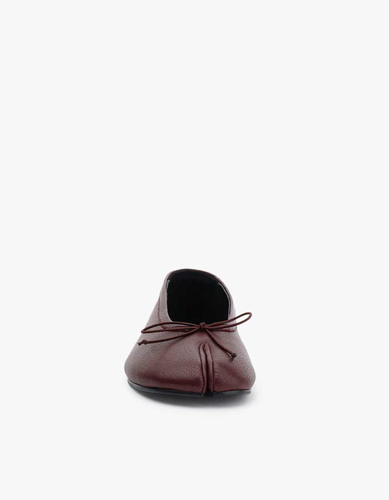 Lana Tabi Ballet Flat - Burgundy Tumble