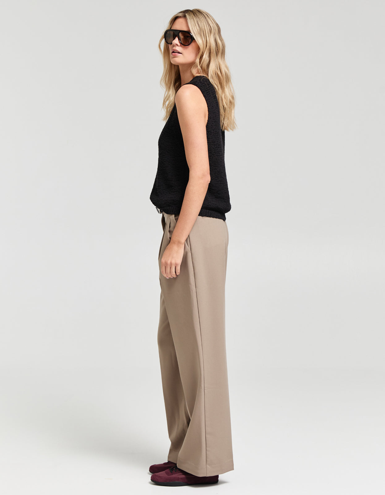 Alvin Knit Top - Black