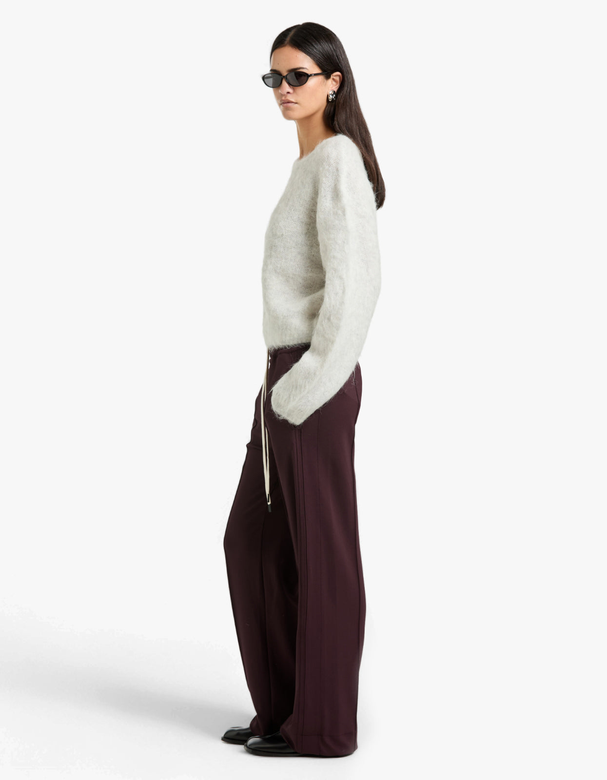 Womens Jumper Niby - Polar Melange
