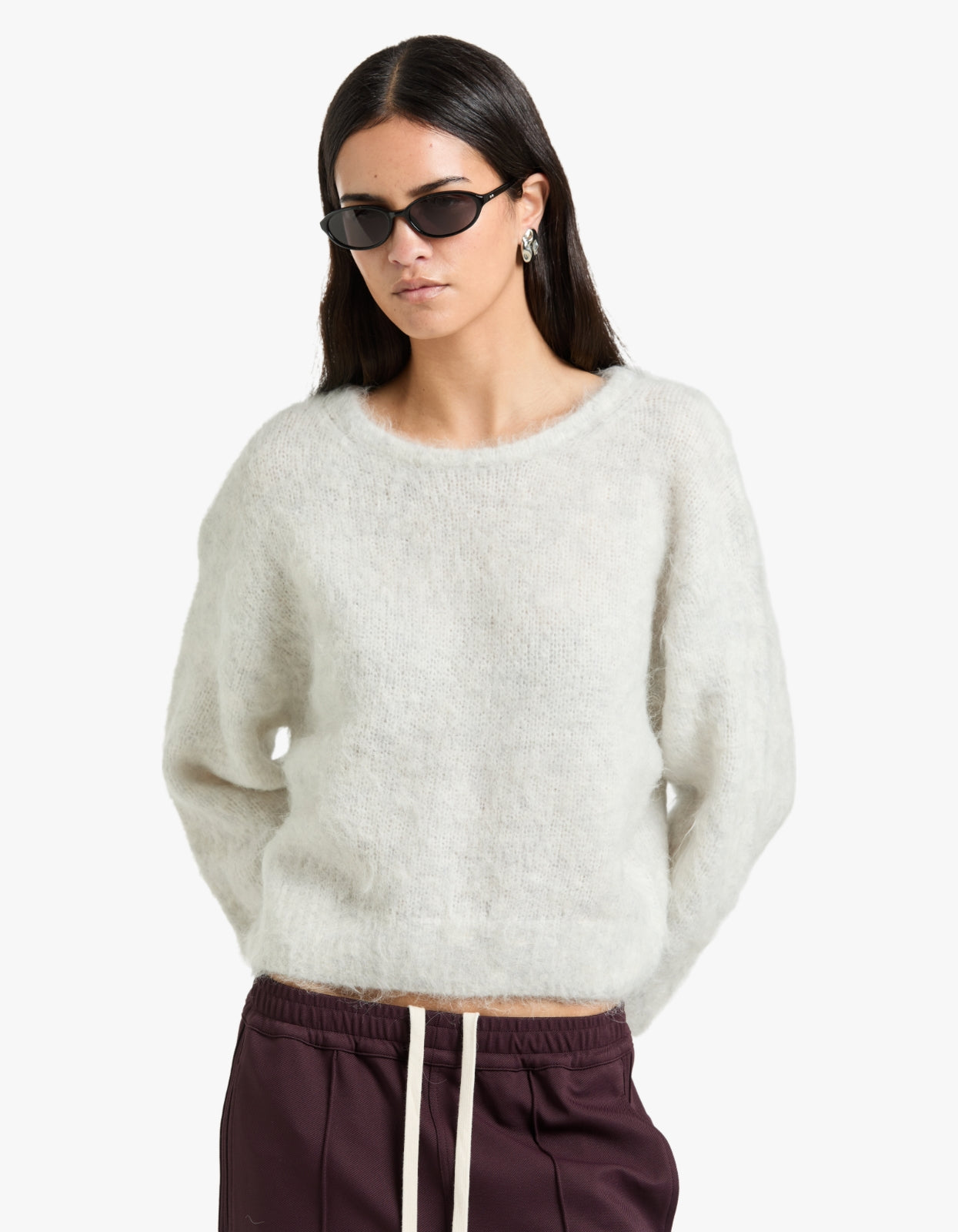 Womens Jumper Niby - Polar Melange