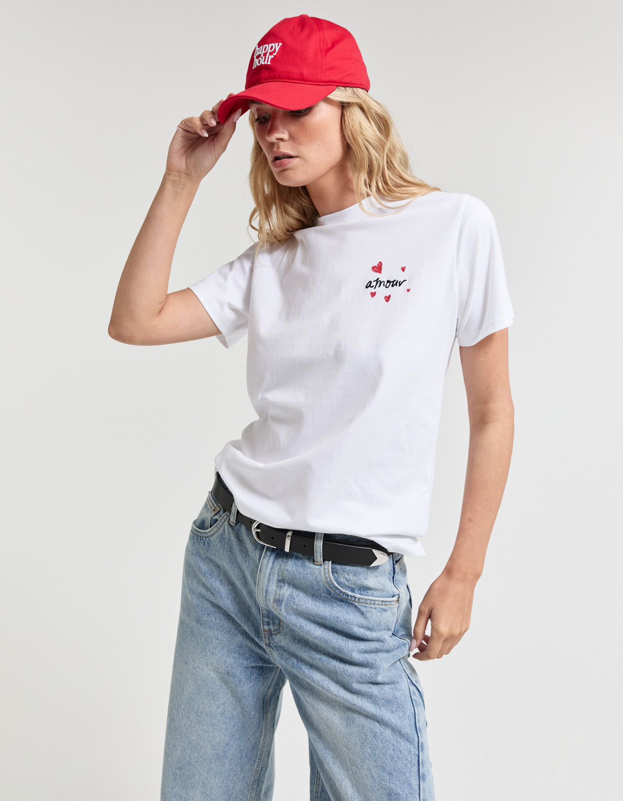 Amour Tee - White