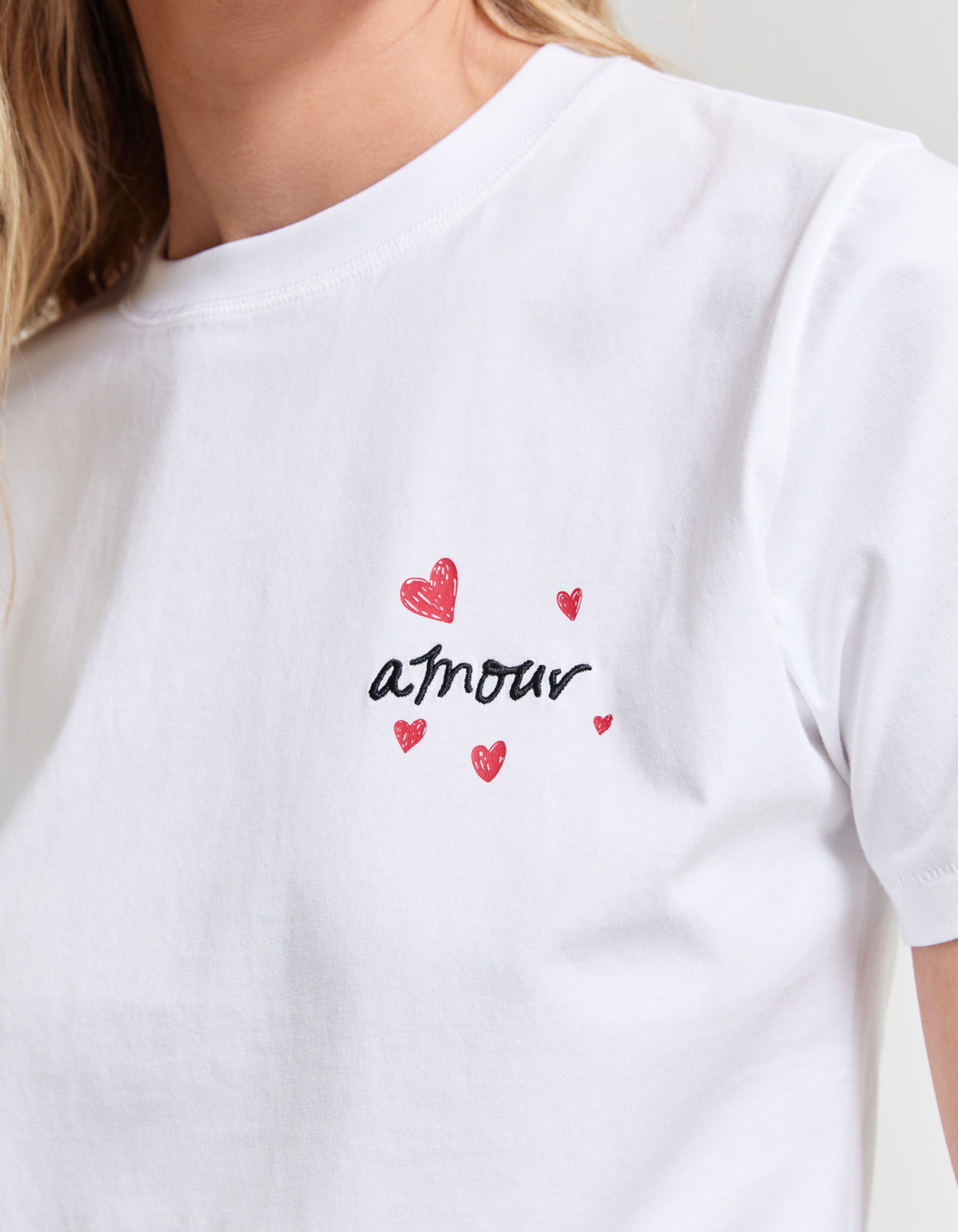 Amour Tee - White