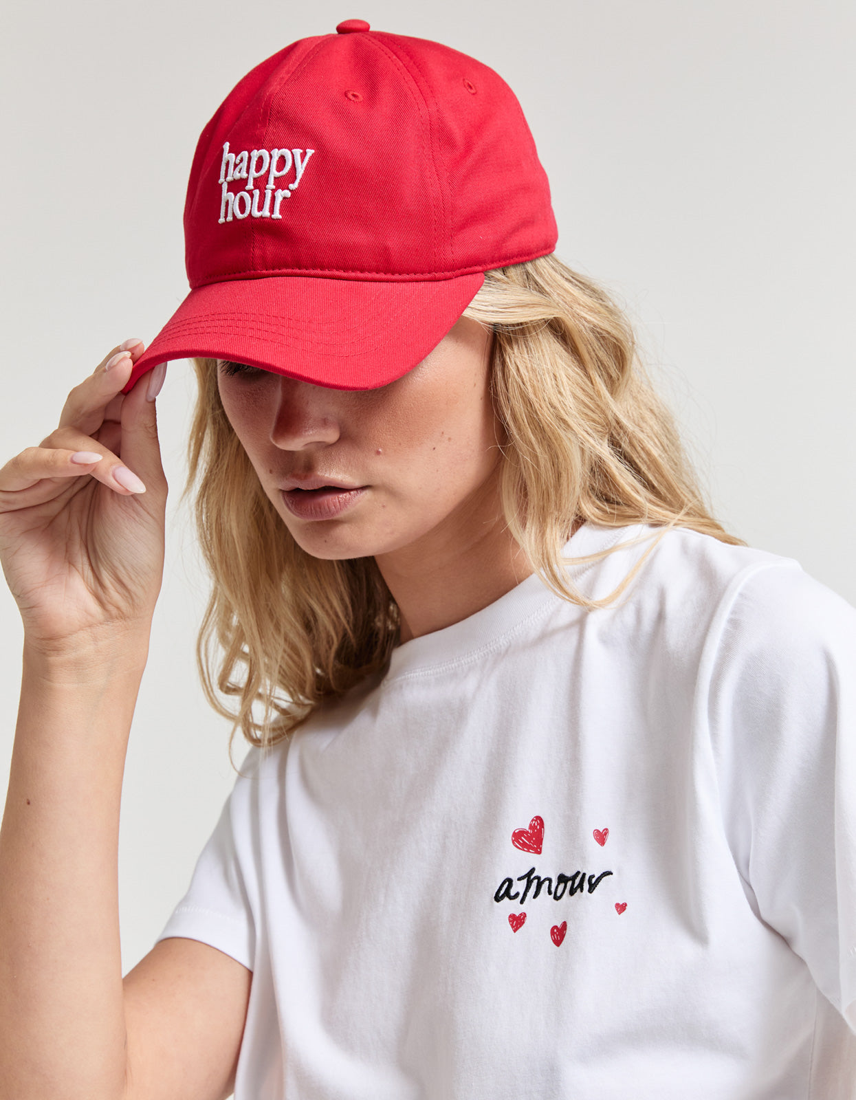 Happy Hour Cap - Red