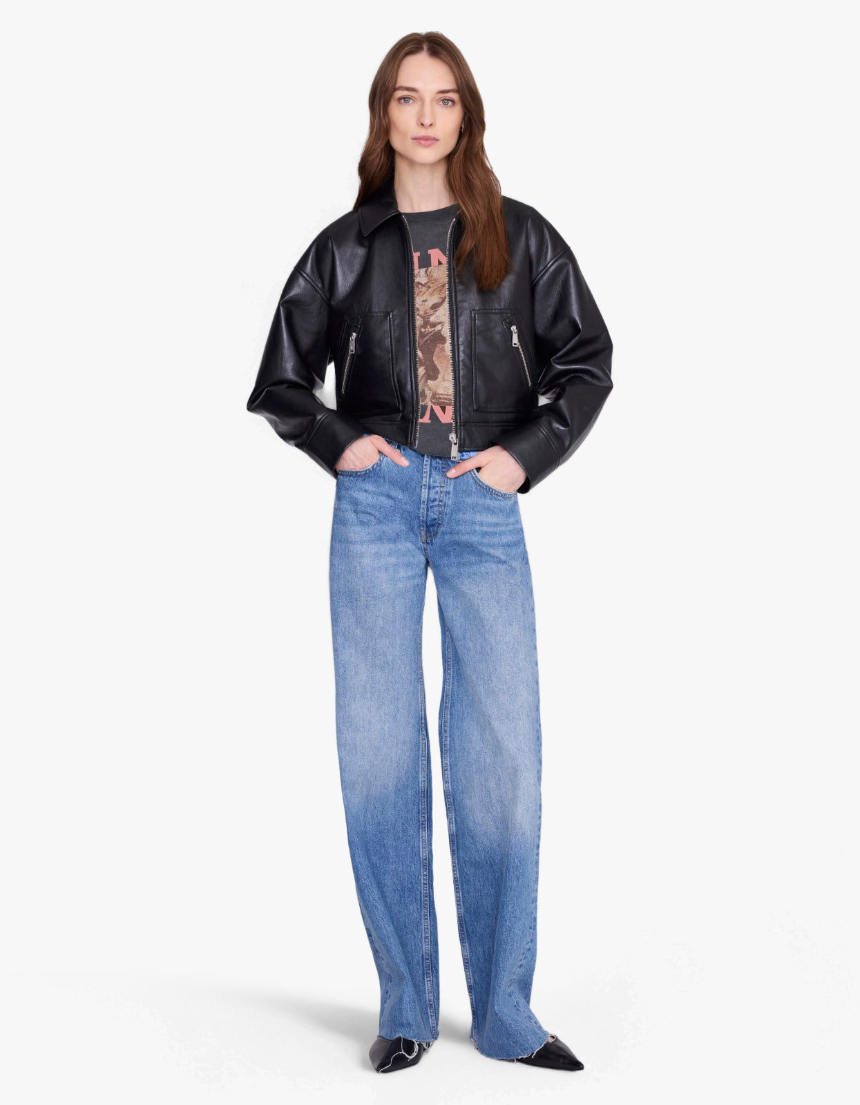 Cade Tee Tiger Bing - Washed Black