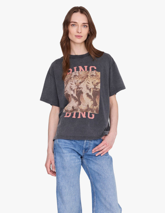 Cade Tee Tiger Bing - Washed Black