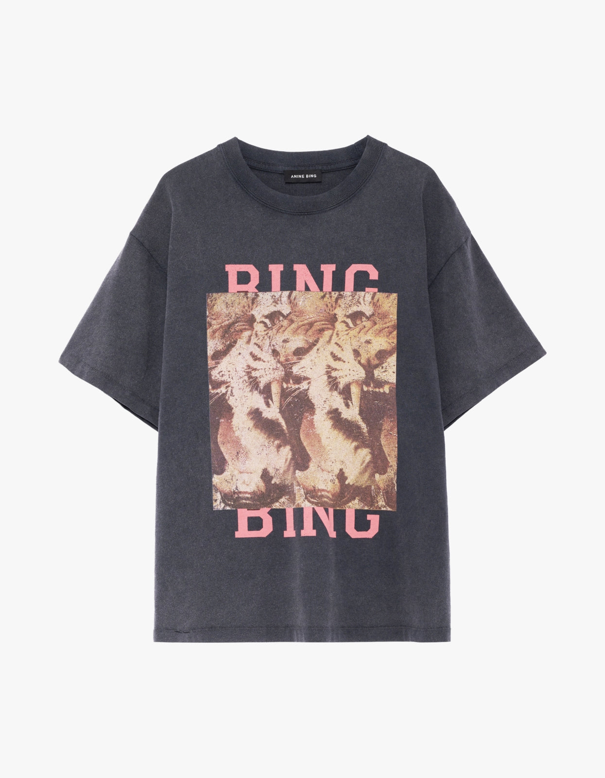 Cade Tee Tiger Bing - Washed Black